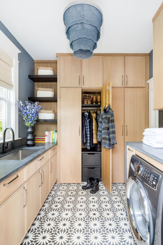 So Cal So Cool - Transitional - Laundry Room - DC Metro - by Waterlily ...