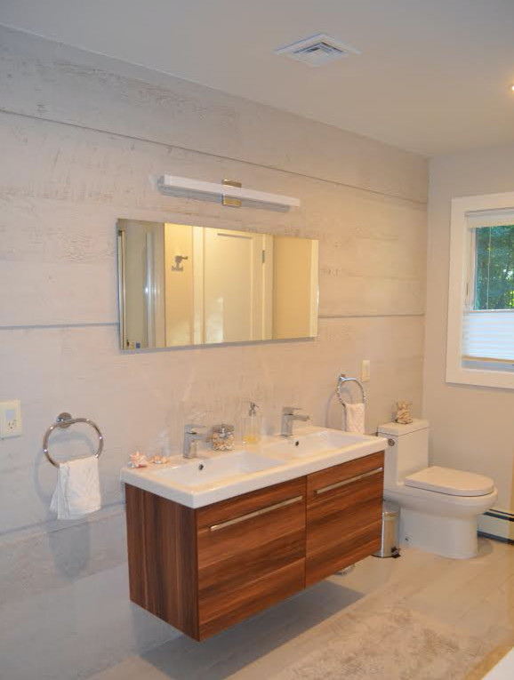 Bathroom with Floating Vanity