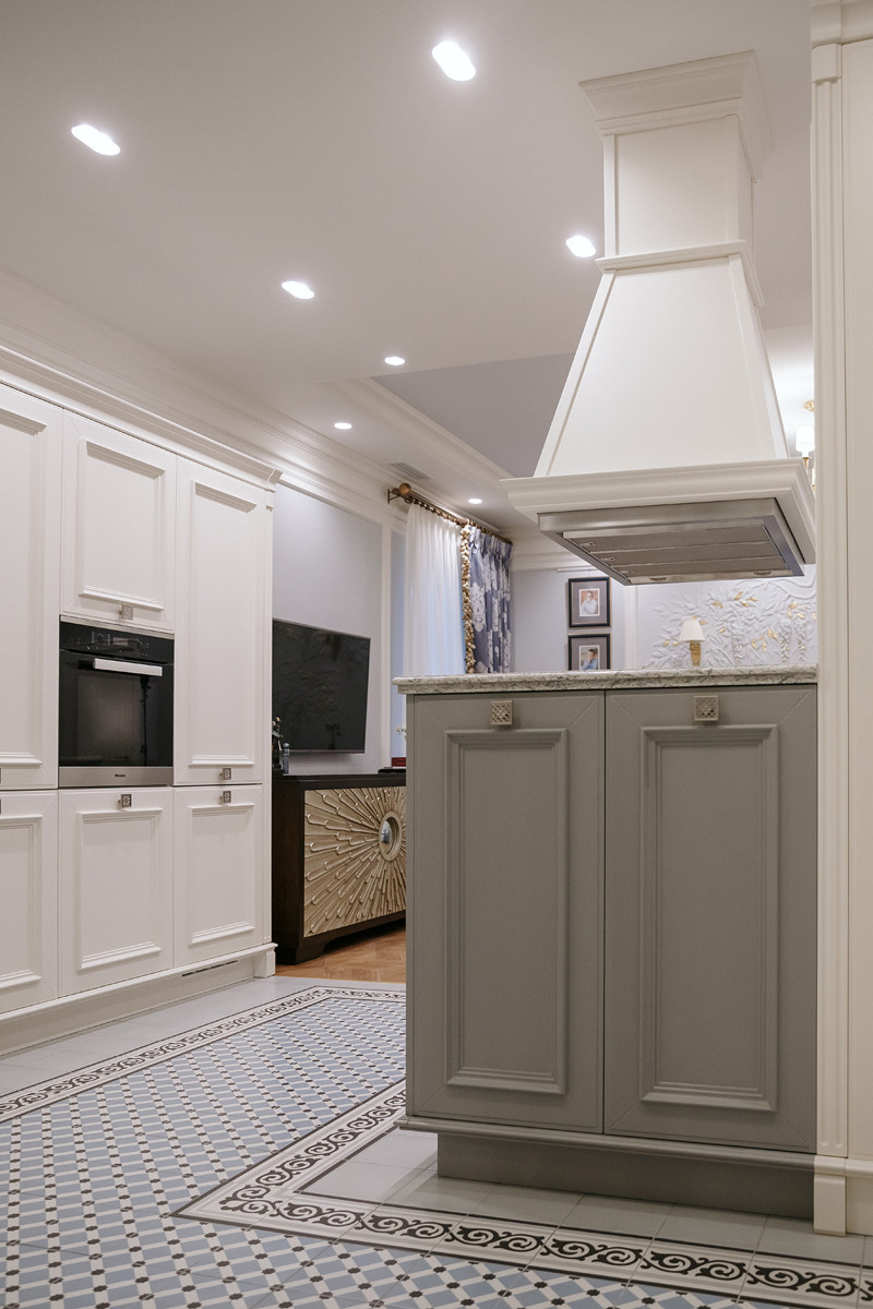 Американская классика на Крестовском острове.ЖК Привилегия 107м2