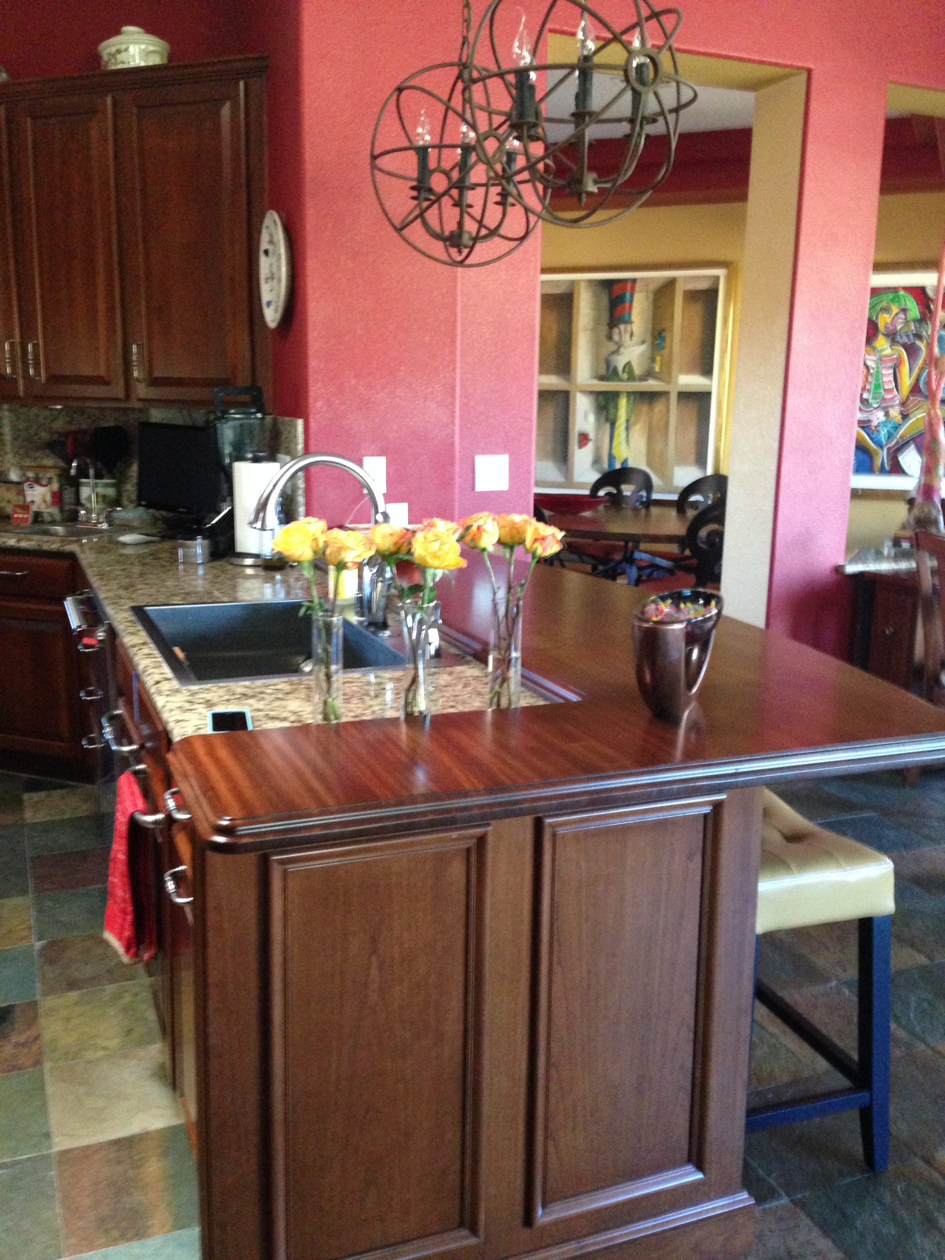 Kitchen Island Extension