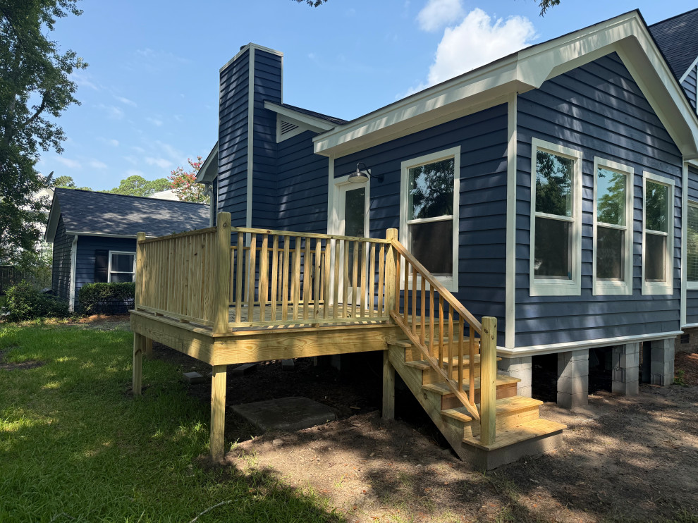 Addition and moderate home remodel