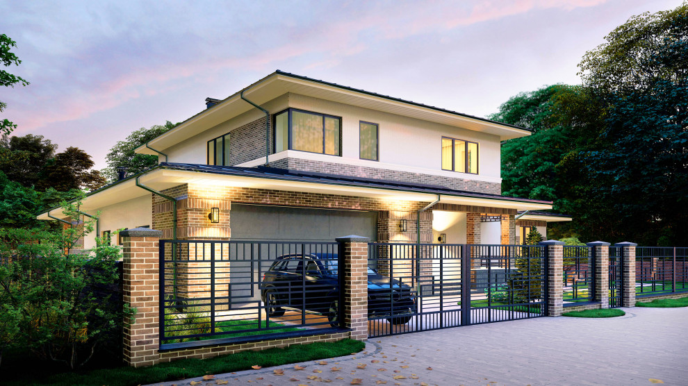 Проект дома в современном стиле