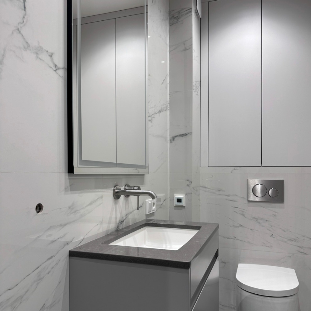 Санузел с инсталляцией