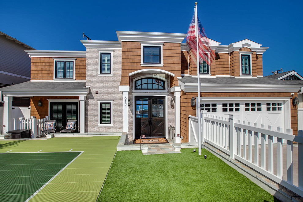 Ocean Front Coastal Cape Cod Home Beach Style Exterior