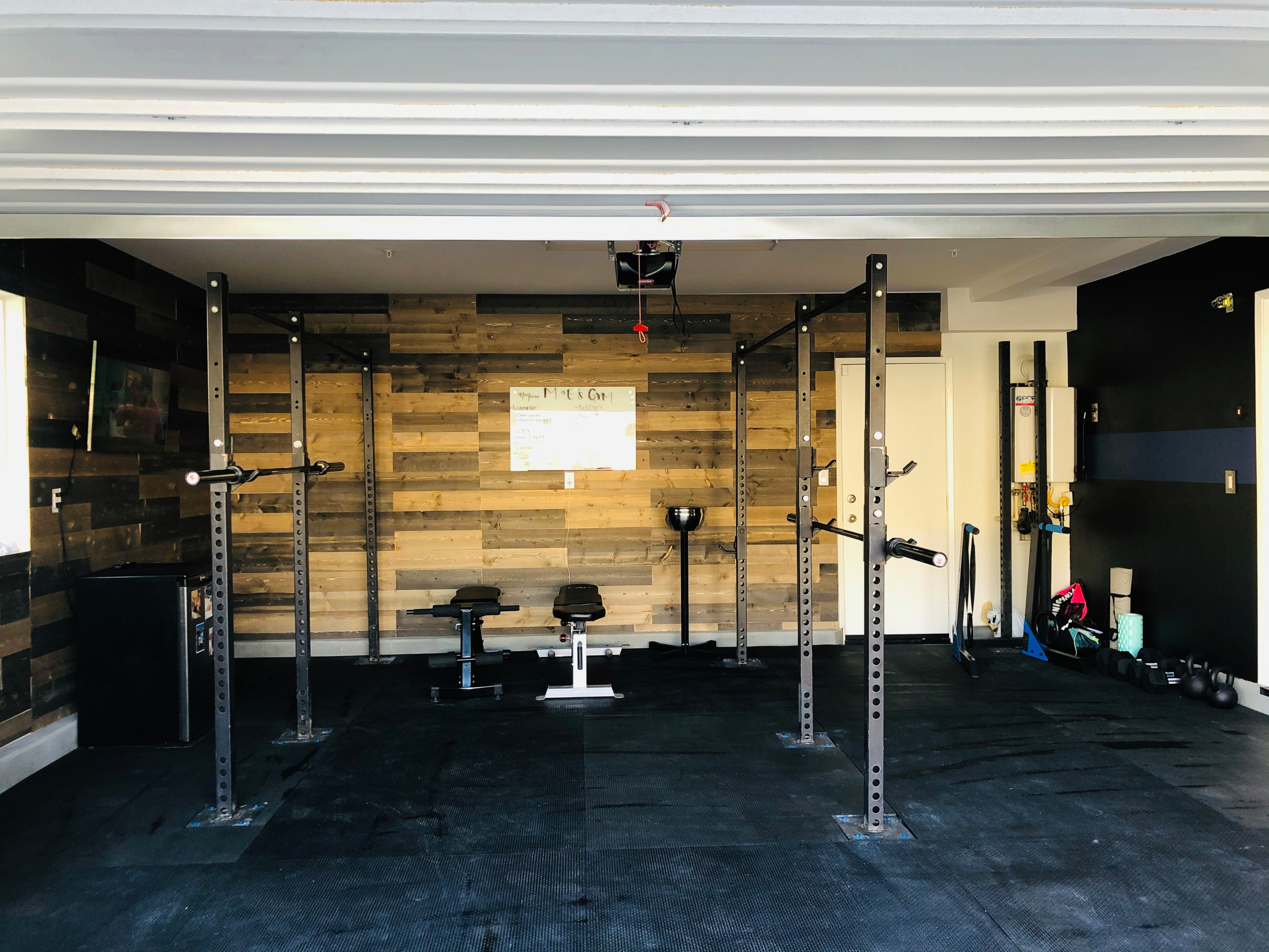 Garage to Gym Conversion