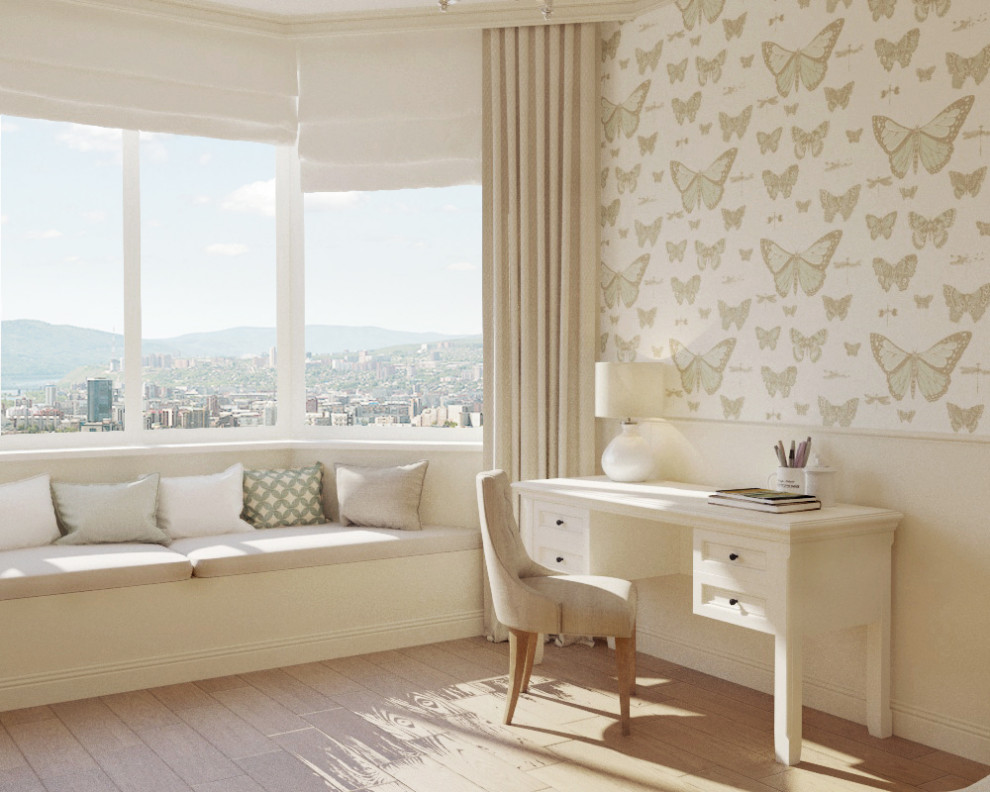 Квартира с бабочками