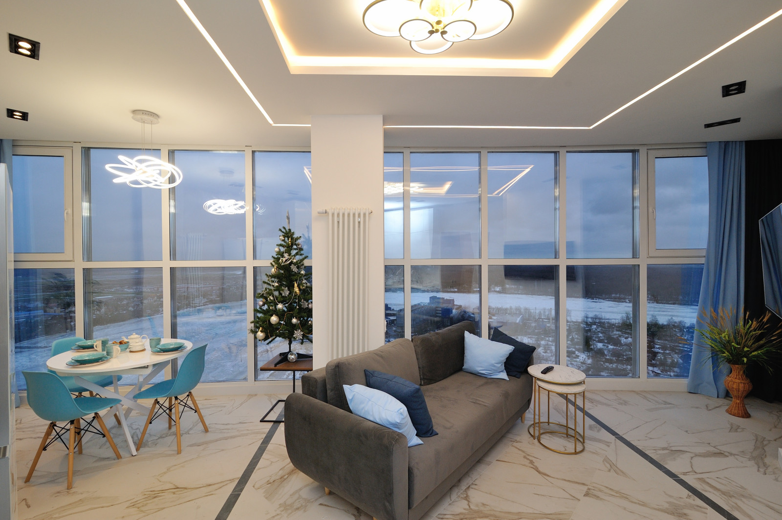 Реализованный проект квартиры под сдачу в аренду 70 кв..м