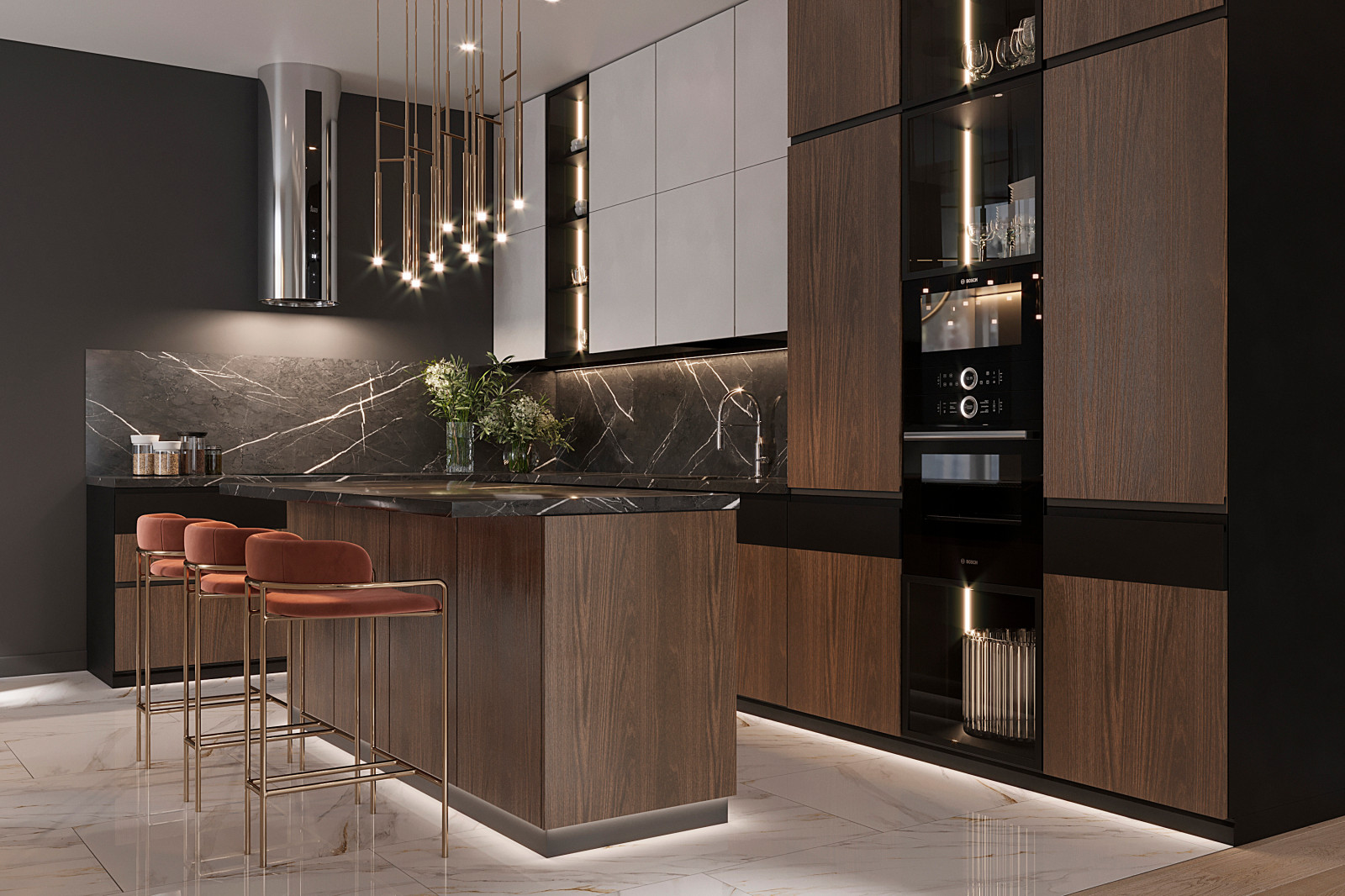 Дизайн-проект квартиры в КД «Дом Философа» 108 кв.м