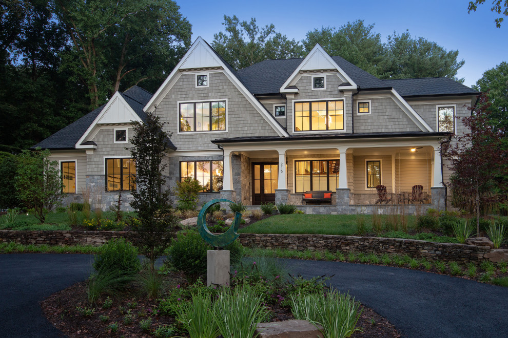 Home design - craftsman home design idea in DC Metro