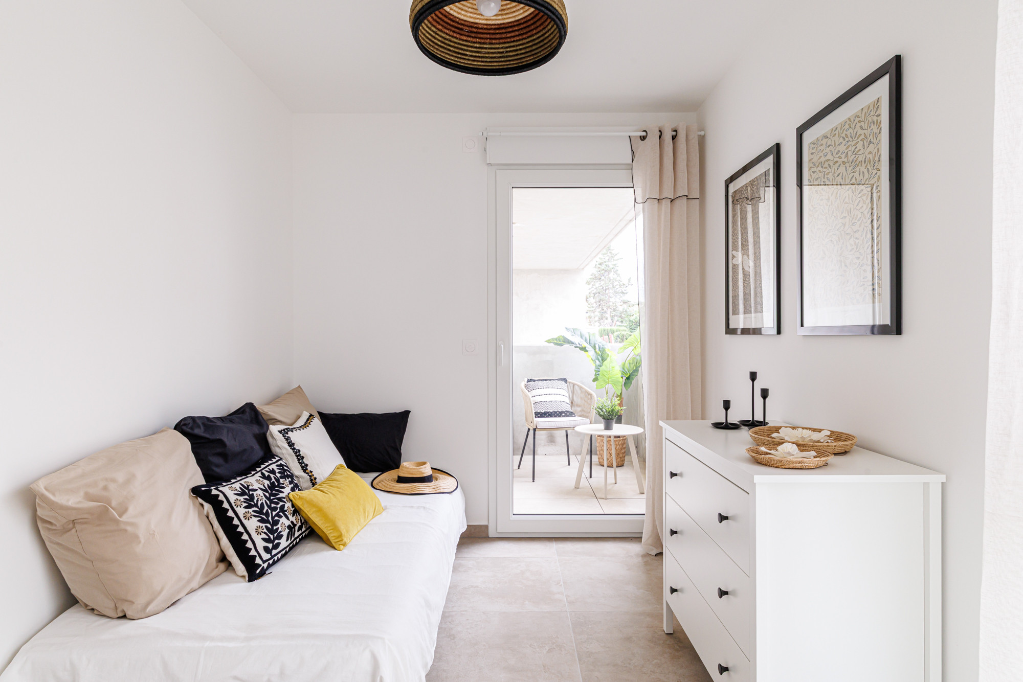 Home staging, L'Echappée mer, Cagnes sur mer