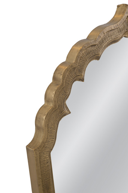 Tusk Wall Mirror - Brass Clad - Traditional - Wall Mirrors - by BASSETT ...