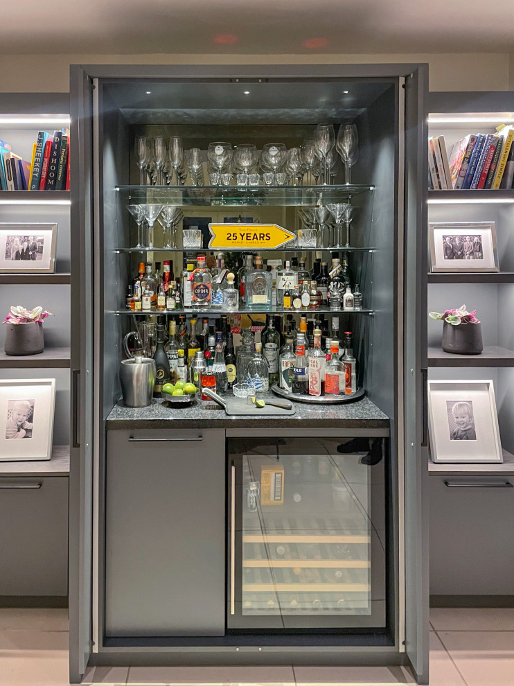 Shaken & Stirred by Mowlem & Co Modern Home Bar London by