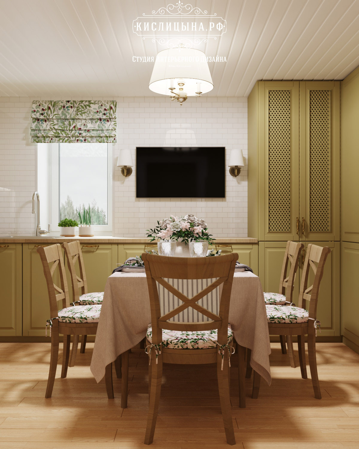 Кухня в жилом доме, п. Кораблино, Рязанская область