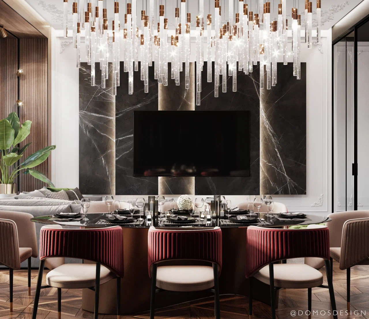 Проект квартиры в ЖК "Небо" 220 кв.м