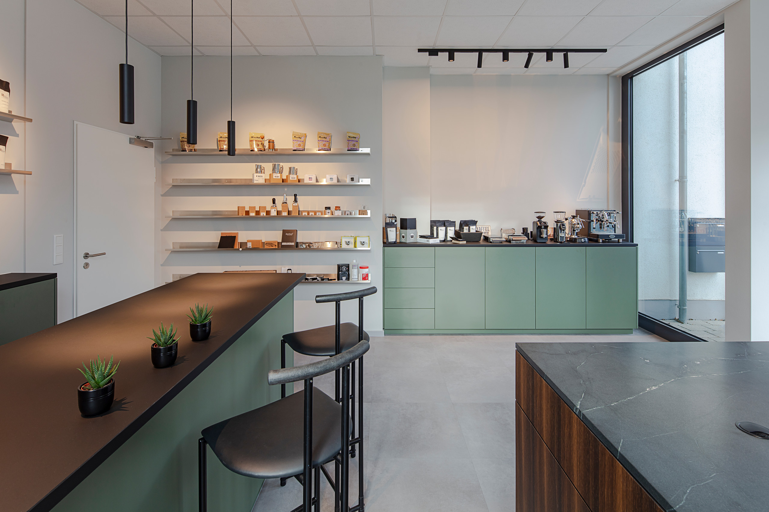 Showroom für Espressomaschinen & Barista in München