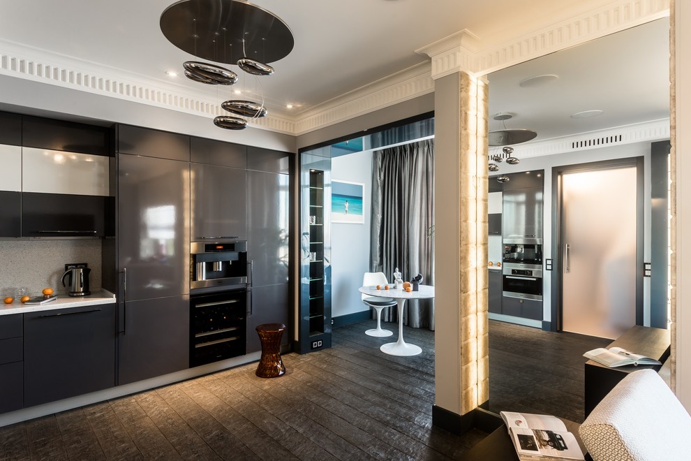 Квартира для молодого человека в современном стиле