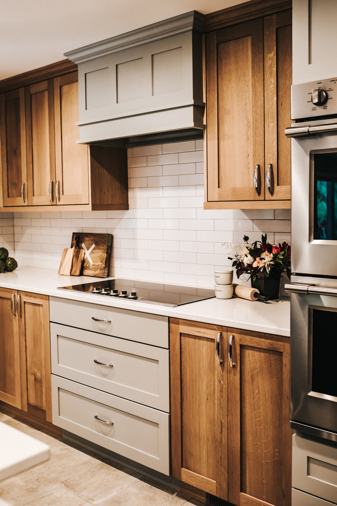 Inspiration for a transitional kitchen remodel in Seattle