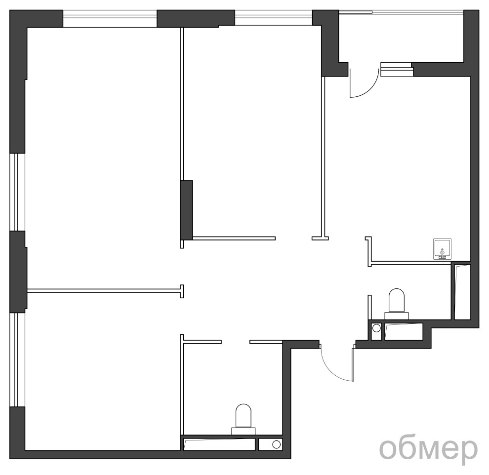 КВАРТИРА 93.5м²