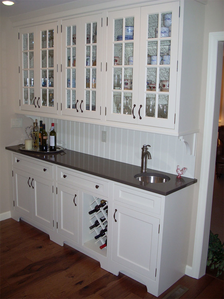 Transitional kitchen photo in New York