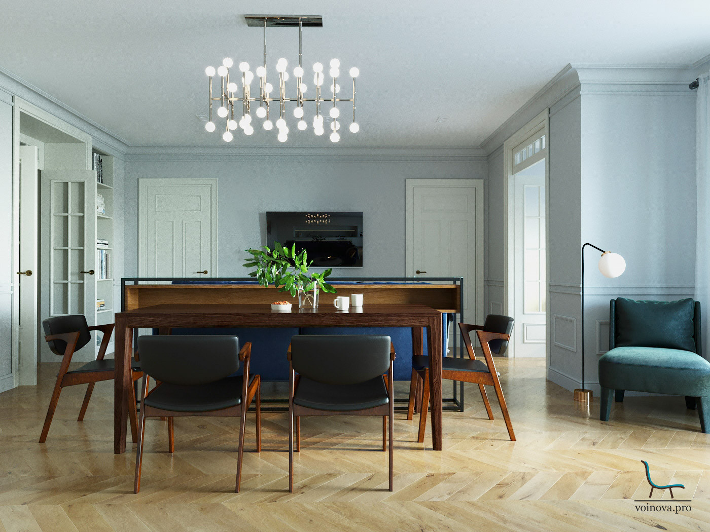 Кухня-гостиная