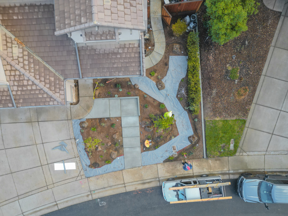 El Dorado Hills front yard remodel