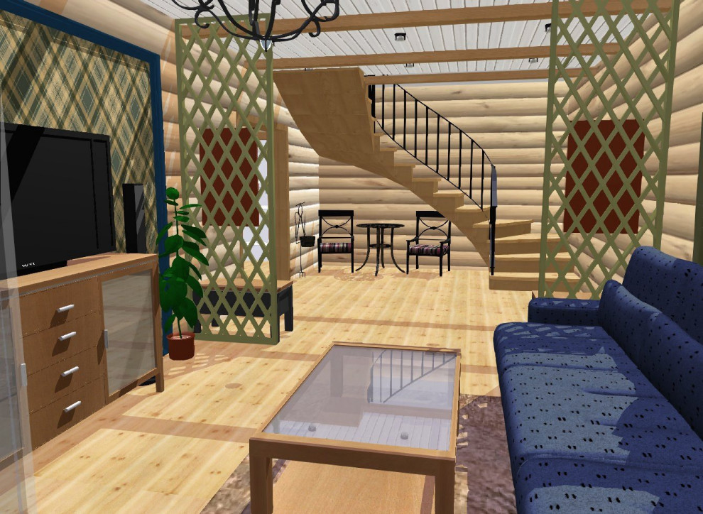 Дом из рубленного бревна