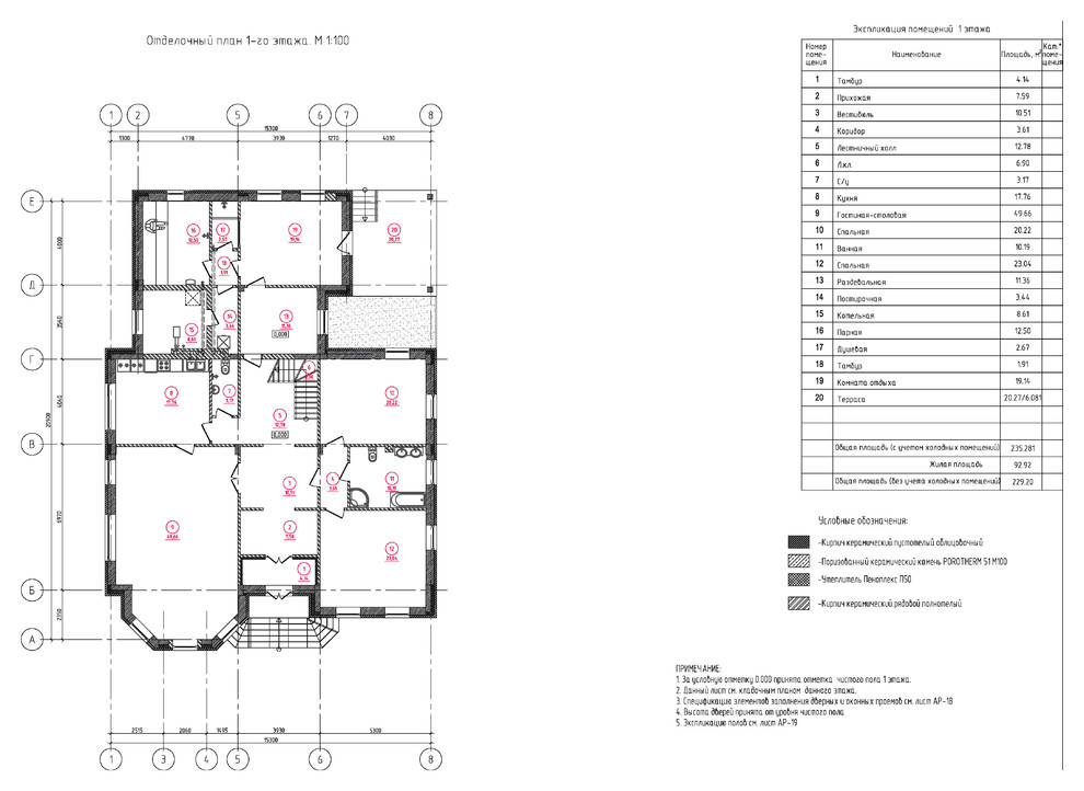 Индивидуальный жилой дом с мансардой