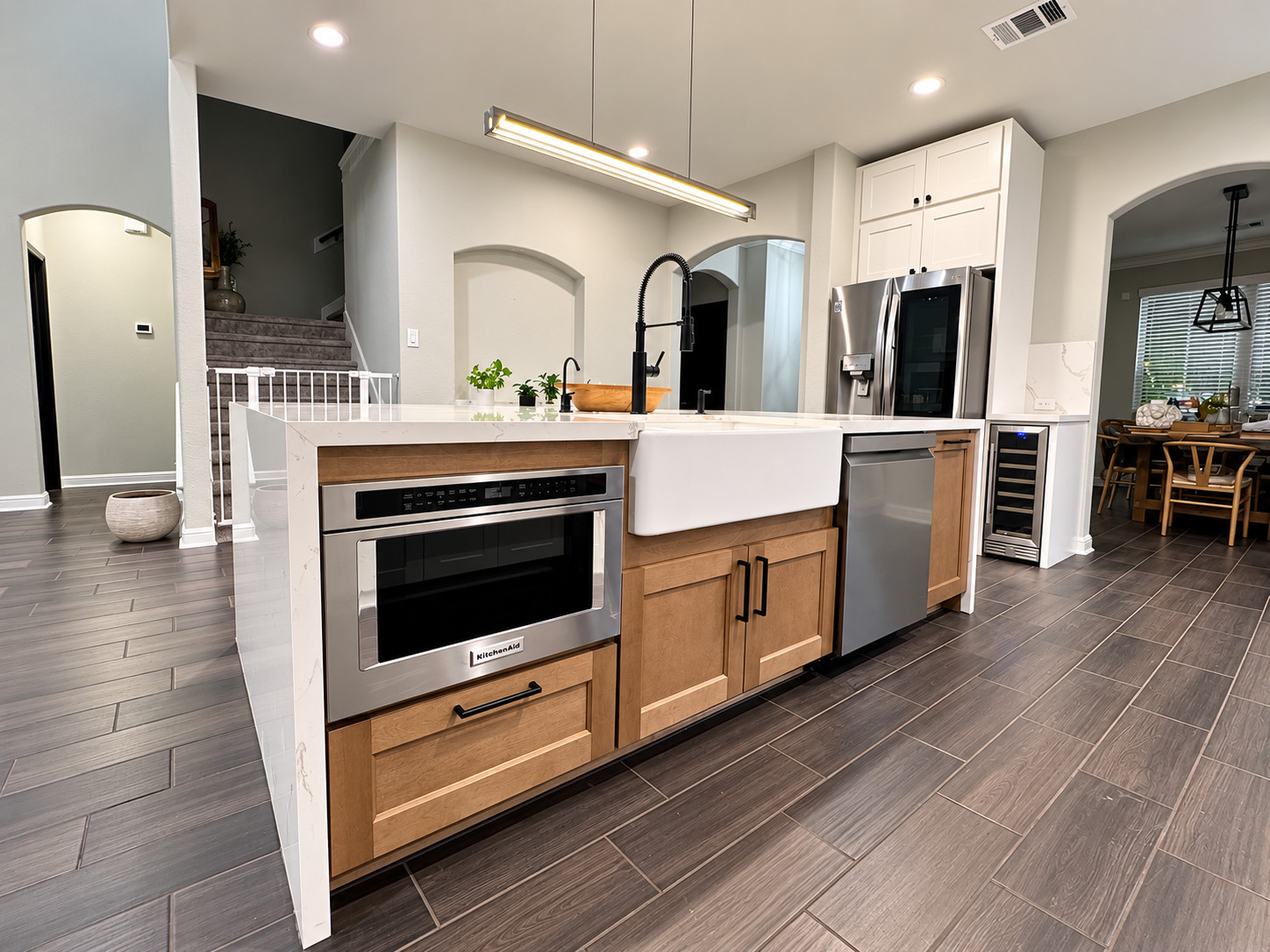 Contemporary Kitchen Remodeling in Cypress