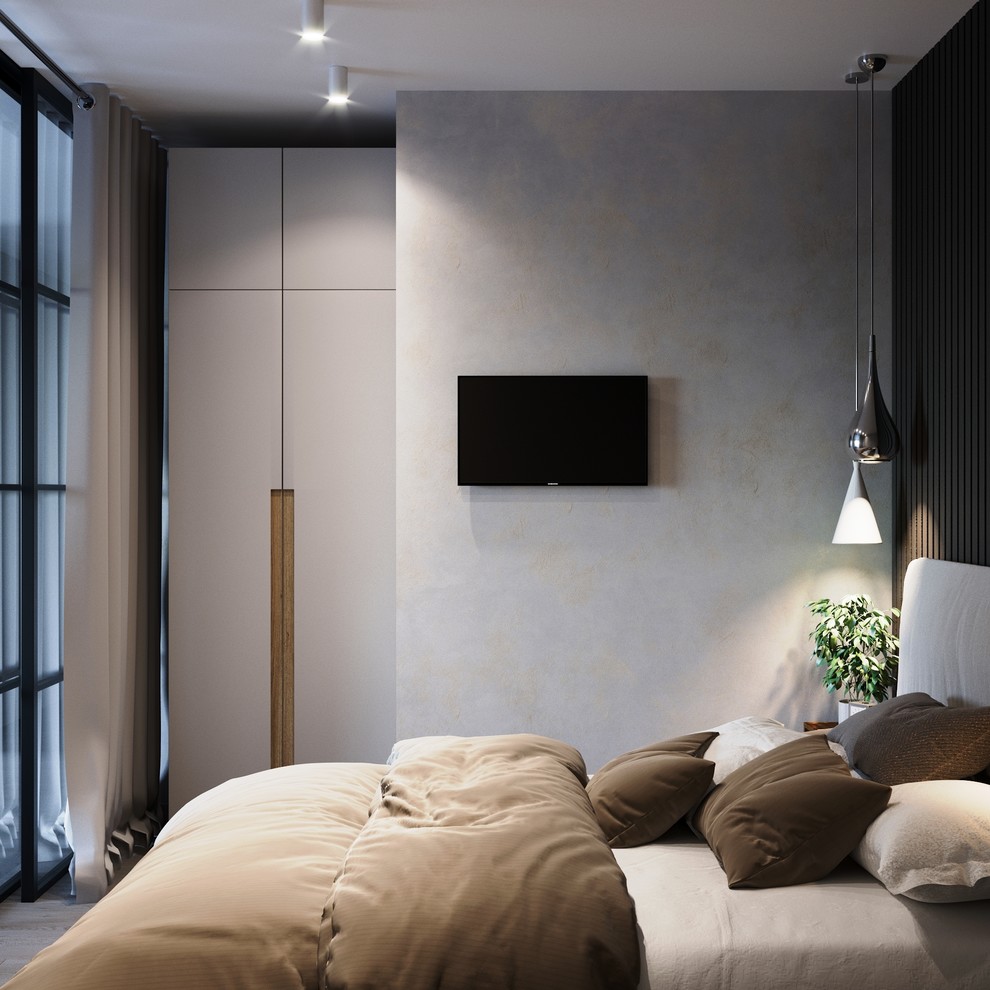 Небольшая спальня для молодого парня