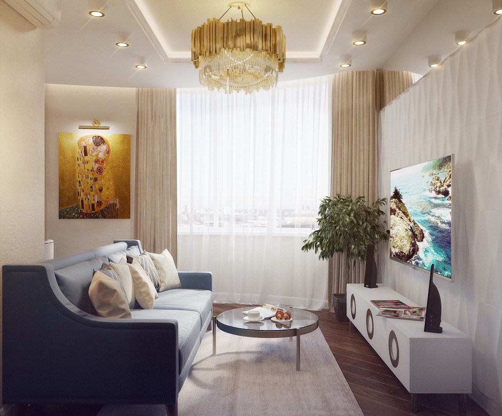 Частная квартира. гостиная