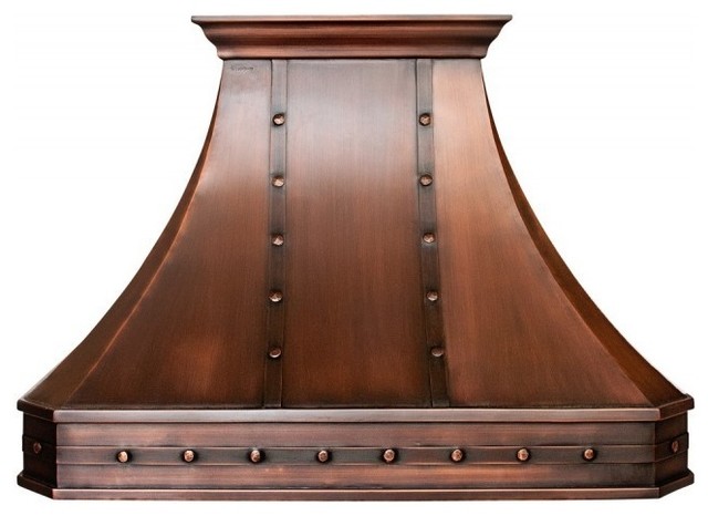 CopperSmith - Celtic Copper Range Hood 36"x22"x30" By CopperSmith