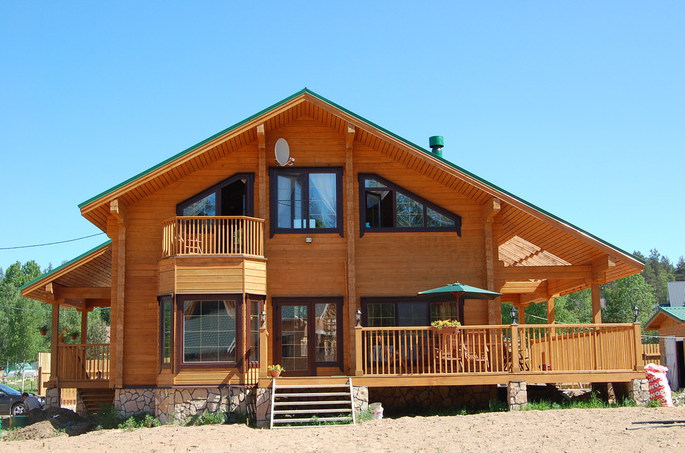 Дом 1 из клееного бруса