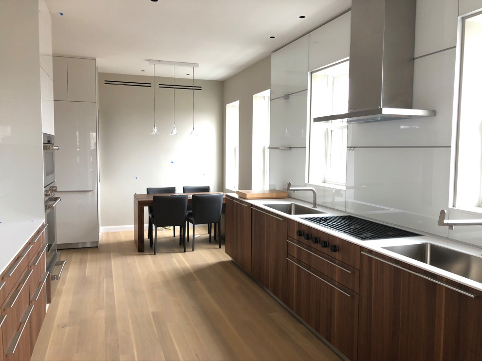 Kitchen - transitional kitchen idea in Boston
