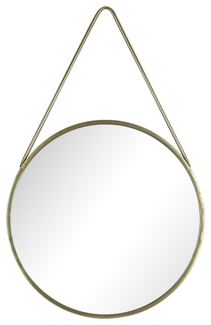 23 5 X37 5 Hanging Metal Wall Mirror Plain Mirror By Mirrorize Canada