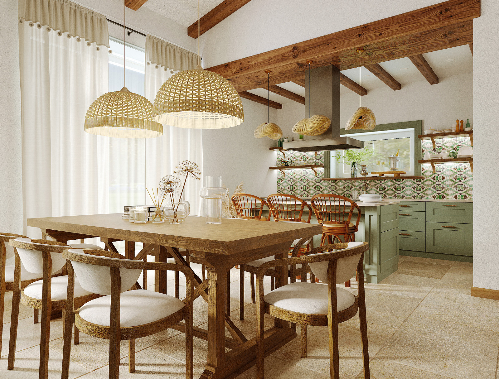 Интерьер загородного дома