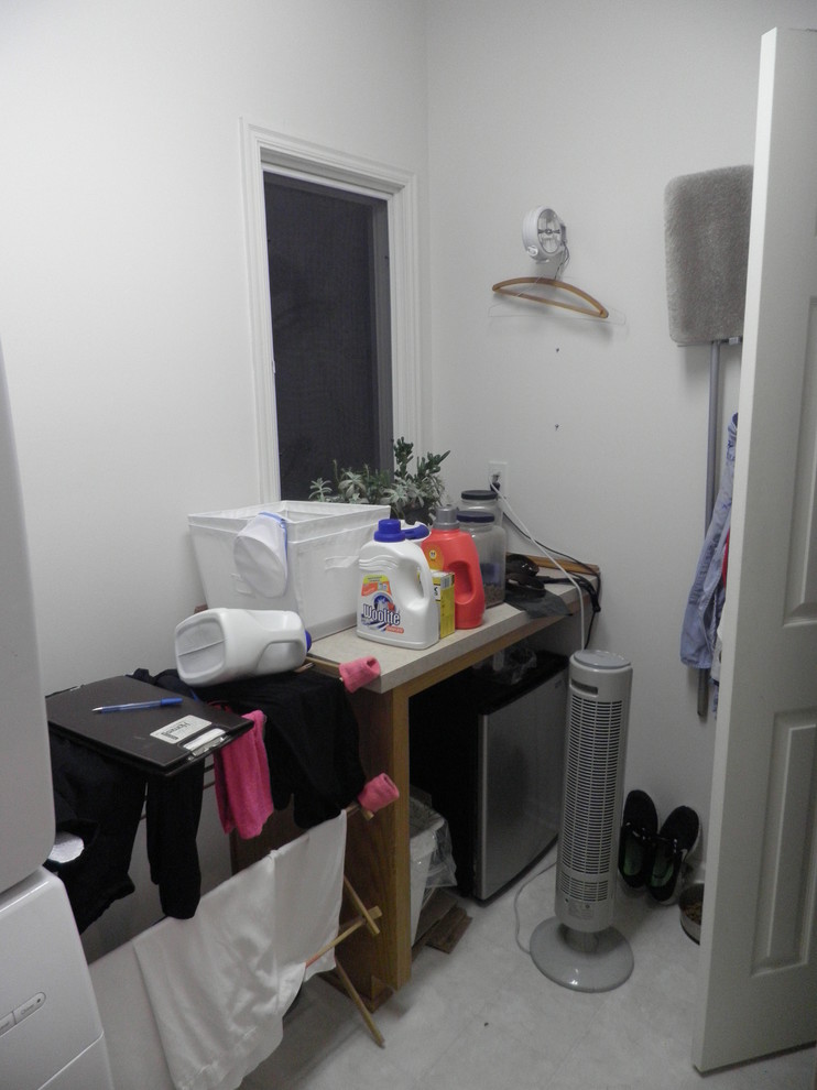 Laundry turned Mudroom