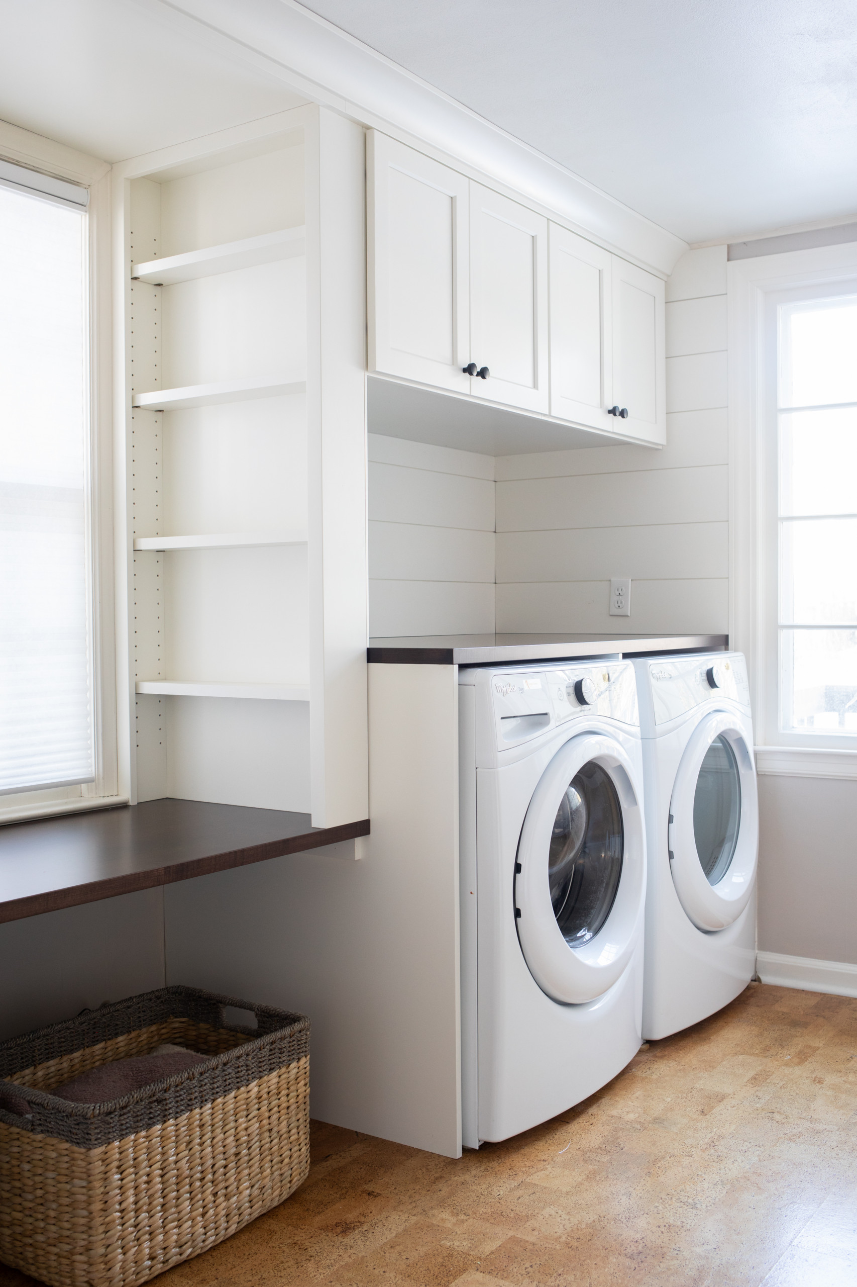 White Laundry Space