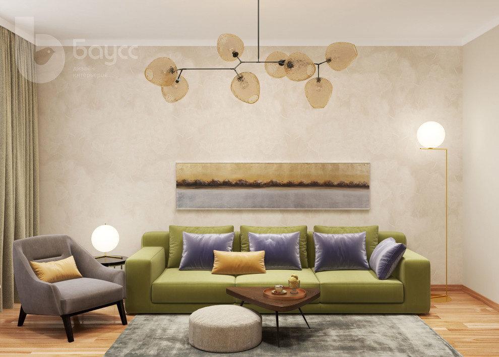 Проект "ФИСТАШКОВЫЙ". Квартира 85 кв. м