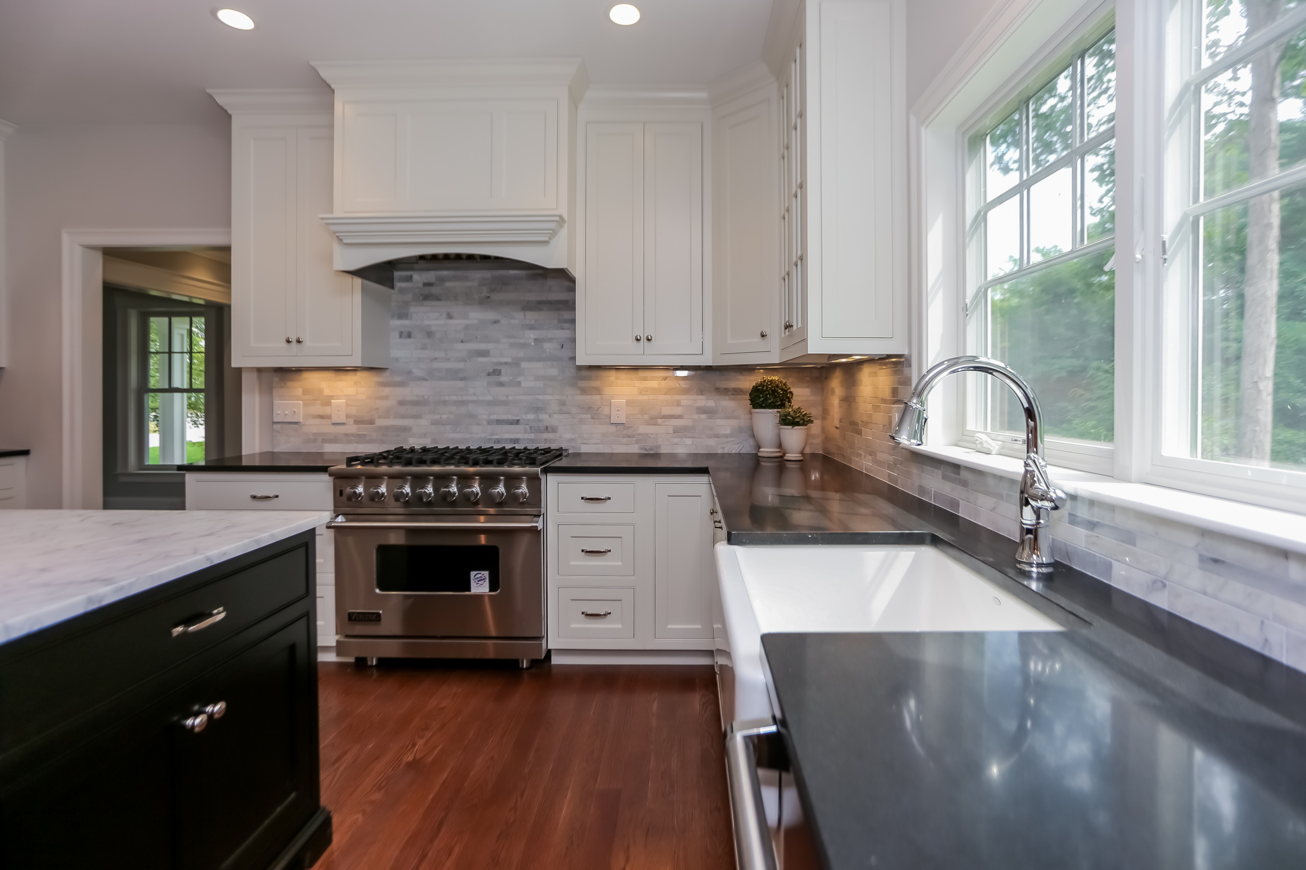 Kitchen with modern appliances