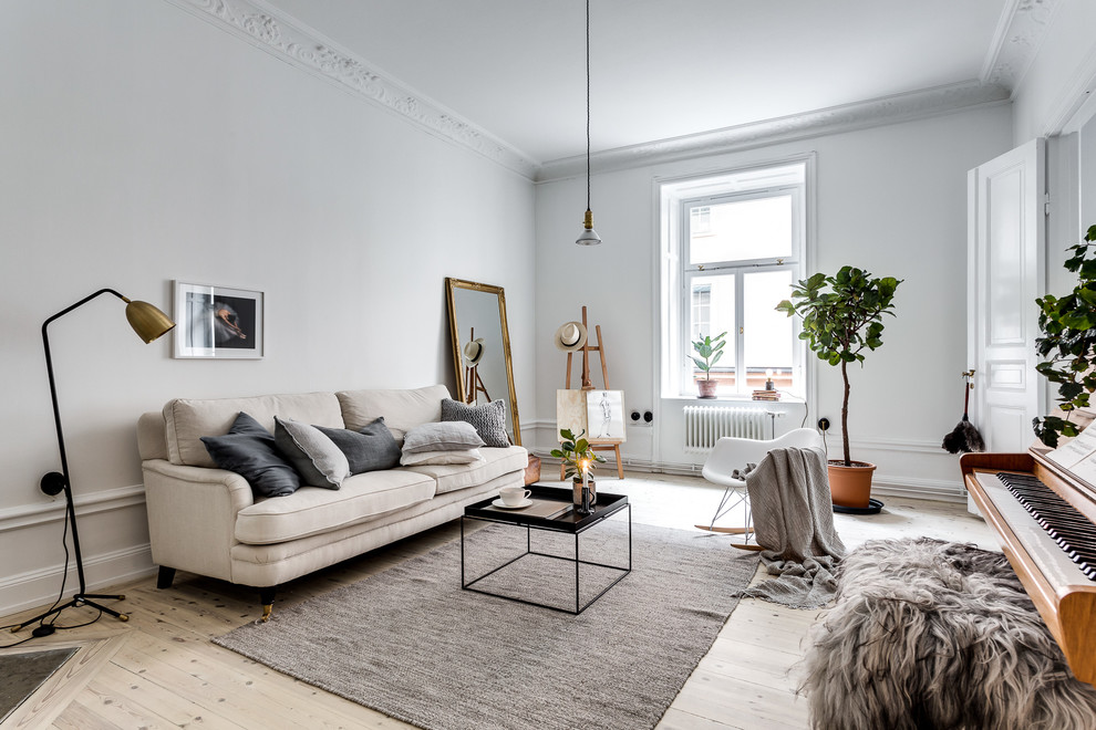 Inspiration för skandinaviska vardagsrum