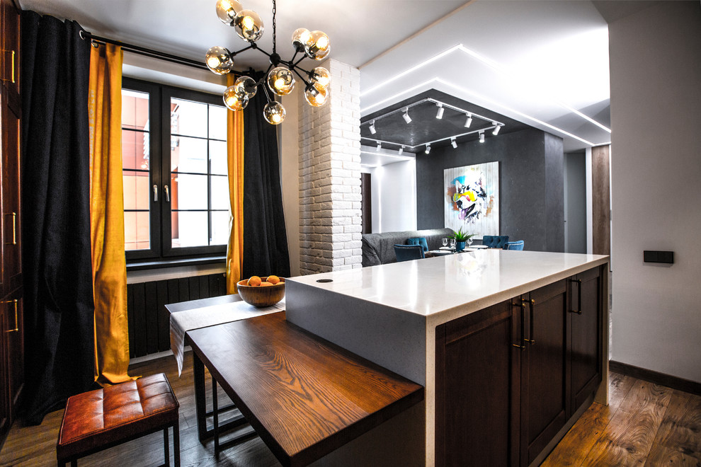 дизайн интерьера трехкомнатной квартиры