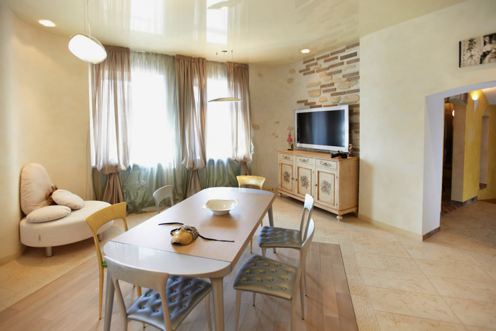 Загородный дом в стиле Фьюжн