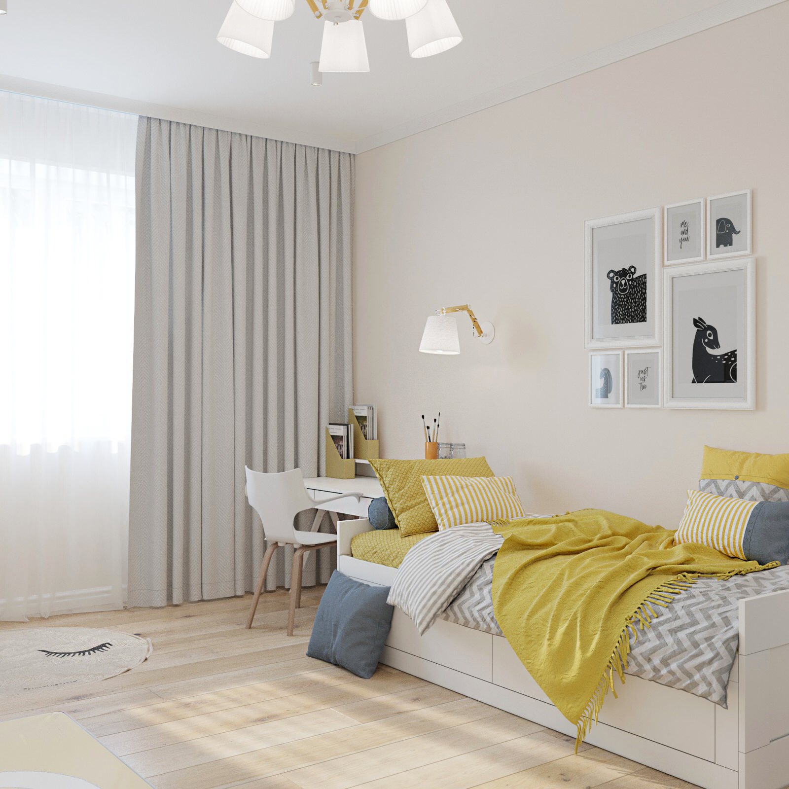 Квартира в скандинавском стиле