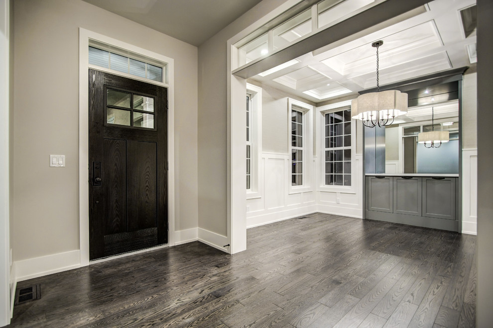 Home design - transitional home design idea in Calgary