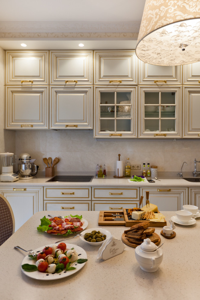 Ар-деко и лавандовое настроение на 130 кв.м.