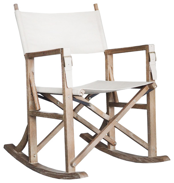 Burnham Home Designs Foldable Rocking Chair Farmhouse Rocking Chairs By Boraam Industries Inc