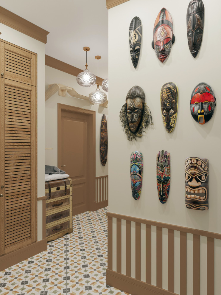 Интерьер части квартиры в Долгопрудном - "Маски" (49,65 кв.м.)