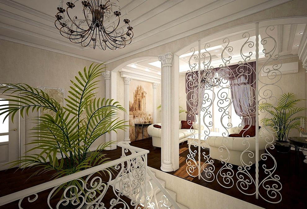 Просторный холл с местом для отдыха!