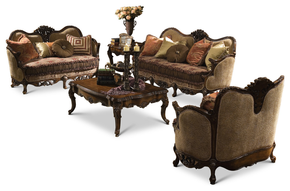 Victoria 5-Piece Living Room Set - Victorian - Living Room Furniture