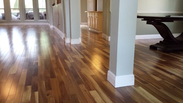 Acacia Natural Engineered Hardwood Flooring Modern